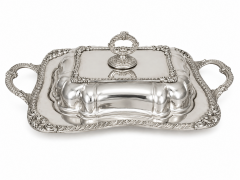 Vintage Silver Server