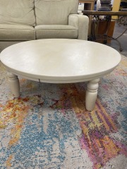Round Cream & Coffee, Coffee Table
