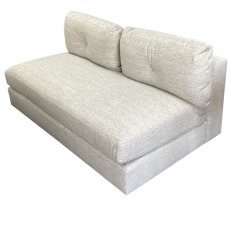 Arhaus Furn. Armless 1 Cushion Light Tan Sofa