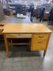 Old Skool Solid Wood Writing Desk
