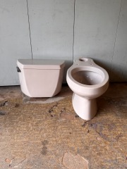 Vintage Kohler Toilet in Biscuit