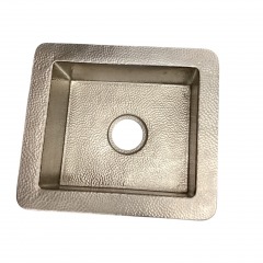 Stainless Steel hammered sink