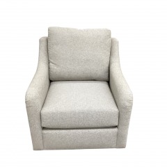Beige Swivel Armchair