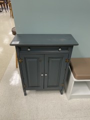 Rustic Blue Jelly Cabinet