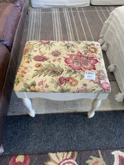 Floral Ottoman