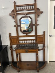 Ornate Antique Entry Unit