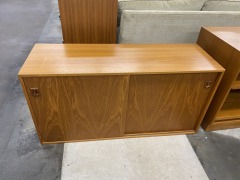 Danish Teak Finish Credenza