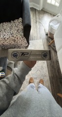 Miscellaneous: Silver TaylorMade Golf Putter - Good