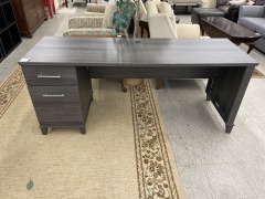 Long Gray Desk