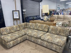 Vintage Flower Garden Sectional