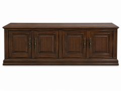 Traditional Walnut Low Dresser \/ Media Console