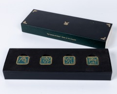 Legend of Zelda Tears of the Kingdom Pins, Set of 4 with Case