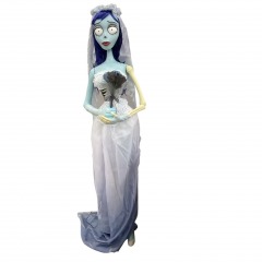 5.5\u2019 Corpse Bride Emily Animatronic