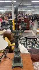 Vintage 4-Candlestick Table Lamp