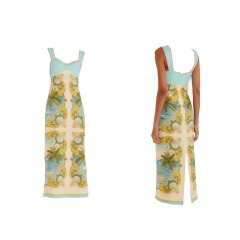 3998 P1 | FARM RIO Royal Sea Maxi Dress