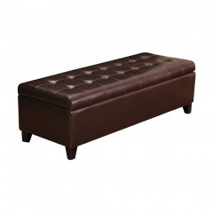 3977 PAL | DECENT HOME Tufted  Storage Ottoman Bench