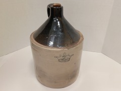 Vintage Stoneware 2 gallon Moonshine Jug