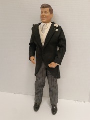 Franklin Mint John F. Kennedy Porcelain Doll
