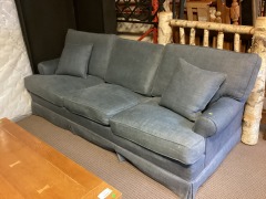 Blue Pull Out Couch