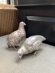 Silver Plated Quail