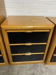 Vintage Post Modern Bassett Nightstand (Each)