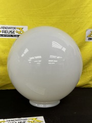Vintage White Milk Glass Globe