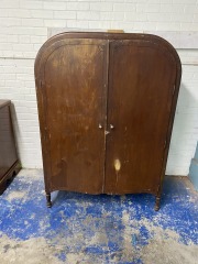 Antique Art Deco Wardroble Armoire