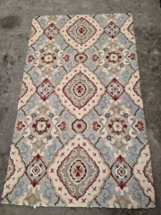 Light blue tan 3x5ft Rug