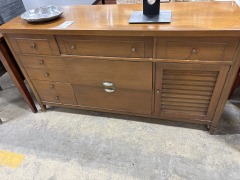MCM Dark Wood Dresser