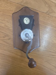 Vintage-Style Wall-Mounted Coffee Mill