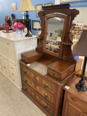 Antique Marbletop Bureau