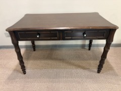 Online: D-Desk w\/ 2 drawers