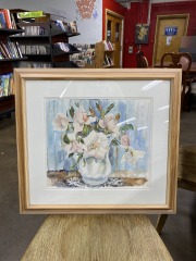 1995 Lana Richards Framed Rock Landscape