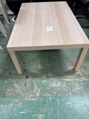 Blonde Coffee Table