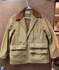 Gamemaster 40s 50s Tan Canvas Duck Hunting Chore Jacket