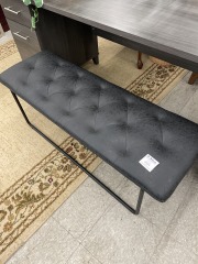 Black bench