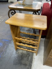 Two Piece Mini Wine Rack
