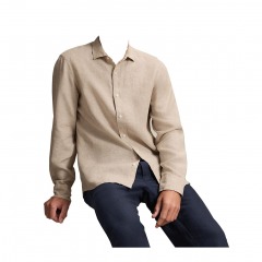 4040 P2 | CHARLES TYRWHITT Pure Linen Shirt