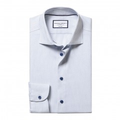 4056 P2 | CHARLES TYRWHITT Non-Iron Stretch Texture Shirt