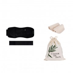 4038 O4 | OASIZZ Reusable Castor Oil Pack Wrap
