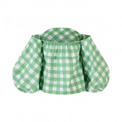 4013 P2 | ROSIE ASSOULIN Empire Balloon Sleeve Top