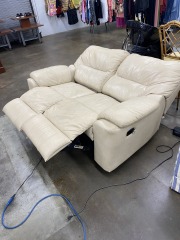 Motorized Reclining Love Seat