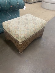 Upside Down and Right Side Up Pineapple Ottoman