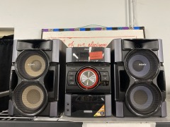 SONY MHC 79i mini HiFi System Working