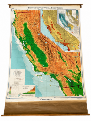 Denoyer-Geppert California Map