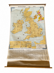 Denoyer-Geppert British Isles map