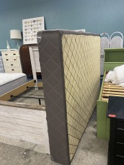 Grey Queen Box Spring