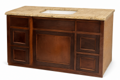 Cherry Cabinet with Granite Countertop