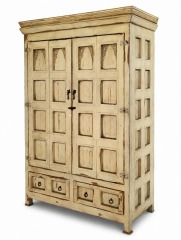 Distressed Painted Armoire