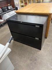 Black Lateral Filing Cabinet (Each)